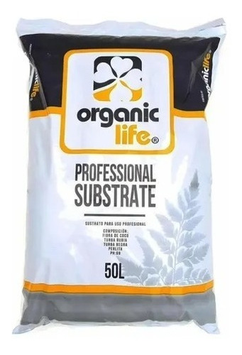 Sustrato Profesional Organic Life 50 Lts