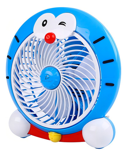 Ventilador De Escritorio Con Forma De Doraemon