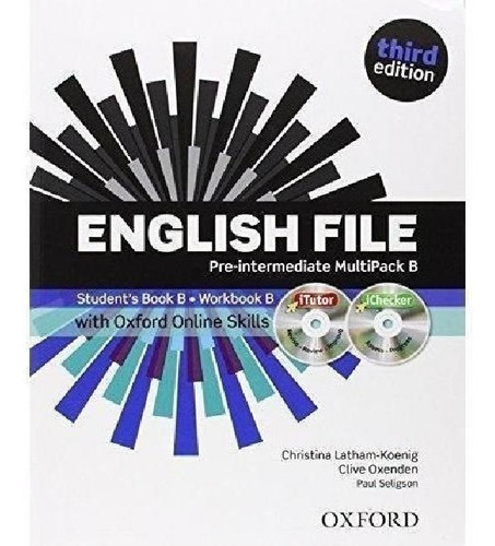 English File Pre Intermediate Multipack B 3ª Ed. Oxford