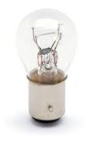 Lámpara Halógena Doble Filamento P21/5w 12v Ba15d Blanco