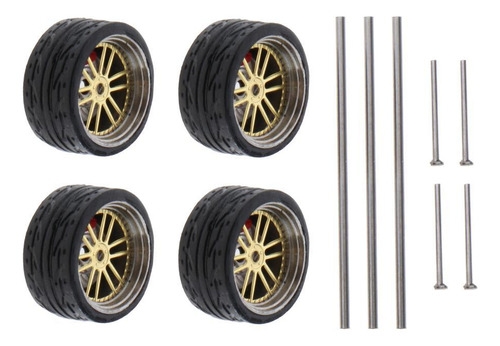 1/64 Escala Rodas Do Veículo Para Modelos De Carro Accs A8