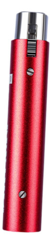Amplificador De Microfone Dinâmico Vermelho