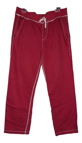 Pans Pantalon True Religion Rojo Talla Mediano Caballero