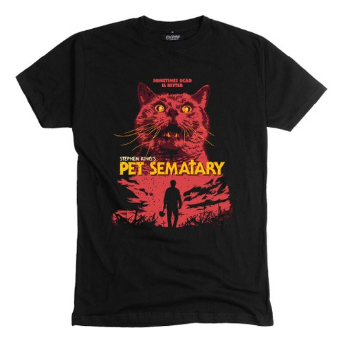 Remera Pet Sematary Stephen King Cementerio Mascotas Exoma