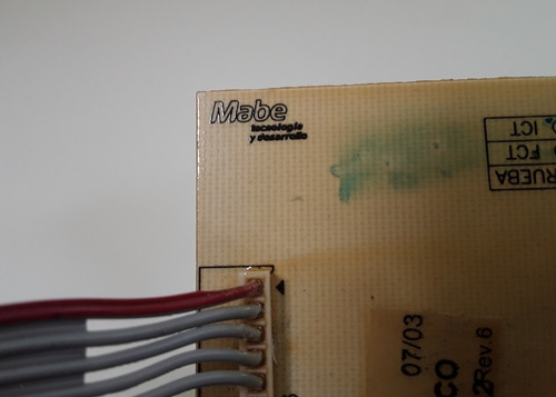 Imagen 4 de 4 de Tarjeta De Control Lavadora Mabe 189d2170g002 ..