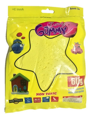 Pack 24 Masas Funny Gummy Goma Eva Slime / Lhua Store