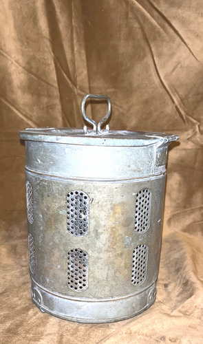 Tambor Médico De Esterilización Antiguo