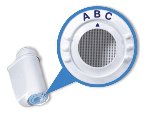 Filtro De Agua Bosch Brita Intenza Tcz7003 Para Cafetera
