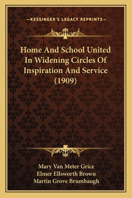 Libro Home And School United In Widening Circles Of Inspi...