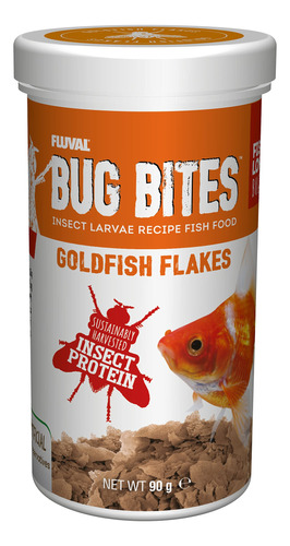 Fluval Bug Bites Goldfish - Alimento Para Peces De Tamano Pe