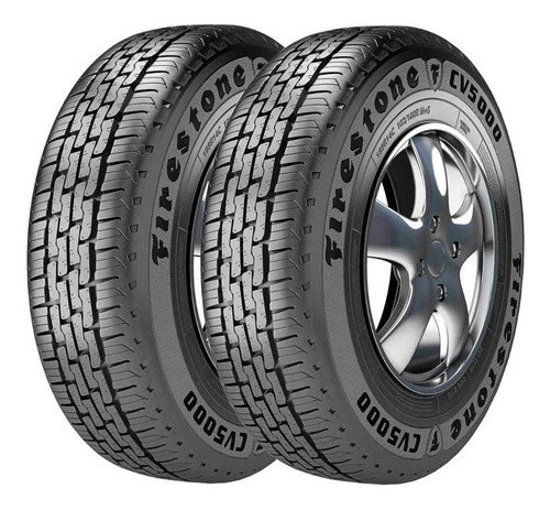 Imagem 1 de 4 de Combo 2 Pneus 195/70r15c 104/102r Firestone Radial Cv5000