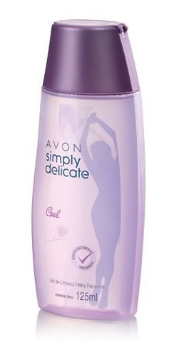  Avon Simply Delicate Cool Gel De Limpieza Íntima Femenina