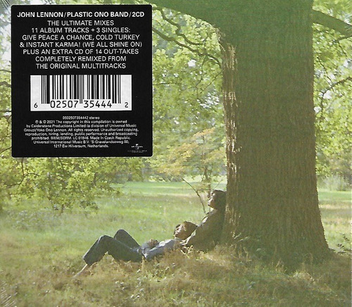 Cd Doble John Lennon / Plastic Ono Band / Ultimate (2021) Eu