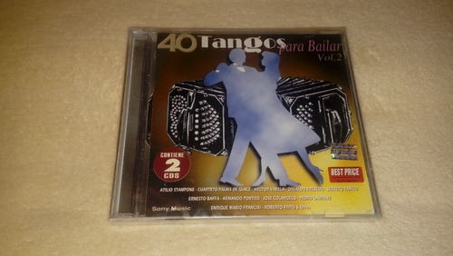 40 Tangos Para Bailar (2 Cd) Quinteto Real, Atilio Stampone