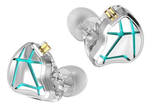 Auriculares In-ear Kz Esx Without Mic Dinámicos Hi-fi Bass