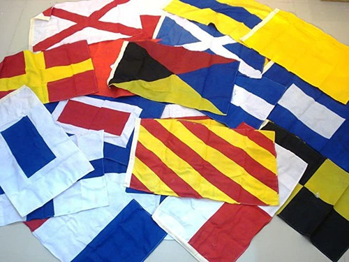 - Señalización Grandes Marina Banderas - Conjunto De 26 Flag