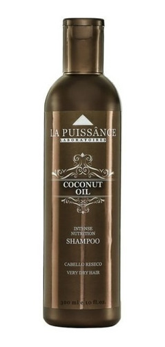 Shampoo De Coco X 300ml. Nutrición Coconut Oil. La Puissance