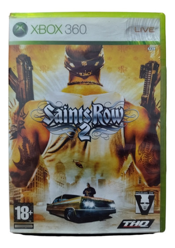 Saints Row 2 Original Físico Xbox 360 Rec Con One Y Series