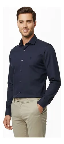Camisa Slim Fit Polo Wear (3 cores)