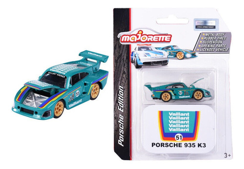 Majorette Porshe 935 K3 Carrito Escala 1:64