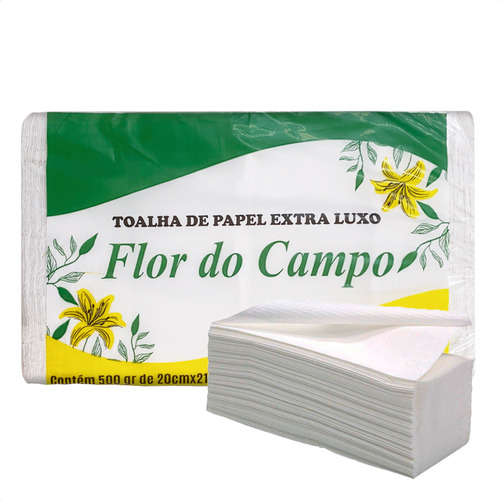 Papel Toalha Interfolha Extra Luxo 100% Celulose Virgem