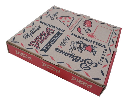 100 Cajas De Pizza En Carton  24cm - Unidad a $1250
