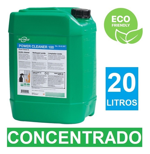 Power Cleaner 100 Removedor De Oxido Y Minerales Ecologico