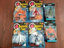 Comprar Set Figuras Marvel Legends 4 Fantasticos Doom Mole Antorcha