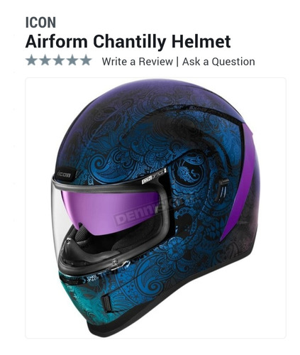 Casco Para Motos Icon 