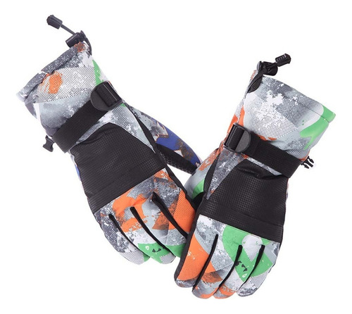 Guantes De Nieve Con Pantalla Táctil Cálidos E Impermeables