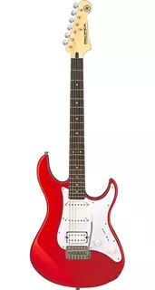 Guitarra eléctrica Yamaha PAC012/100 Series 012 stratocaster de caoba 2023 metallic red brillante con diapasón de palo de rosa