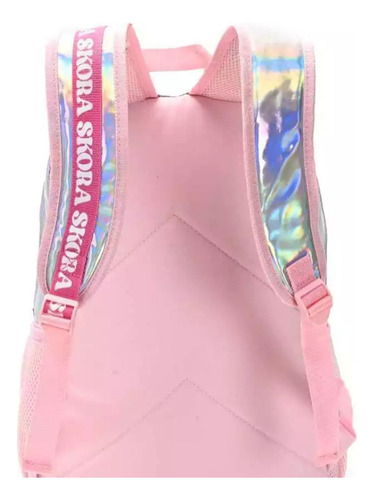 Skora Think Happy 35352 Mochila Escolar 29l Color Rosa Diseño De La Tela Lisa