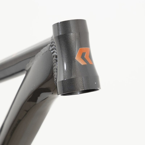 Imagem 6 de 7 de Quadro Bike 29 Mtb Rava Cave Boost 148mm Cinza/laranja