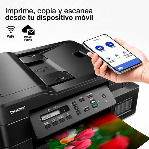 Imagen 4 de 9 de Impresora Multifuncional Brother Dcp-720dw - Wifi - Dúplex