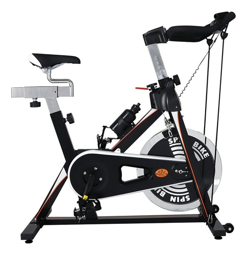 Bicicleta fija Gym Factory Fitness REF SB8001R color negro