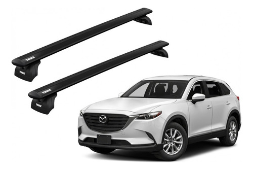 Barras Thule Mazda Cx-9 07-16 Pf / Wingbar Black