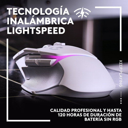 Mouse Inalámbrico Logitech G502 X Plus Lightspeed Rgb Gaming