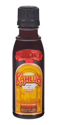 Miniatura Licor Kahlúa 50ml (plástico)