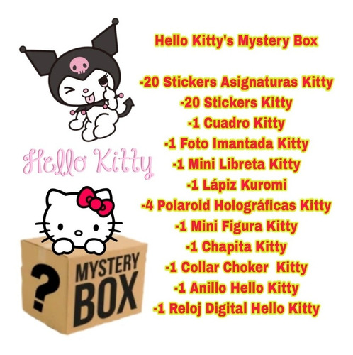 Mystery Box Hello Kitty Kuromi Melody