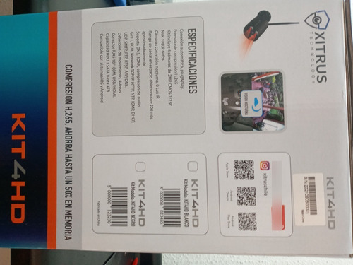 Imagen 6 de 6 de Kit Camaras/ Audio Wifi Full Hd 4ch Disco 1tb