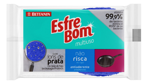 Esponja EsfreBom Não Risca de espuma