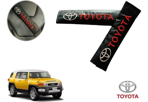 Par Almohadillas Cubre Cinturon Toyota Fj Cruiser 2007-2014