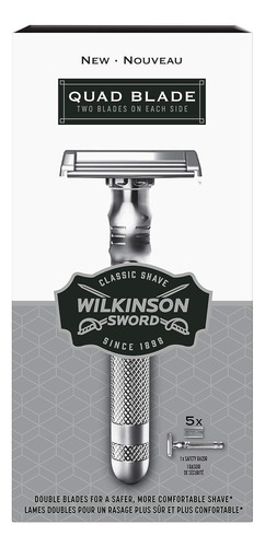 Wilkinson Sword Quad Blade Maquinilla De Afeitar Para Hombre