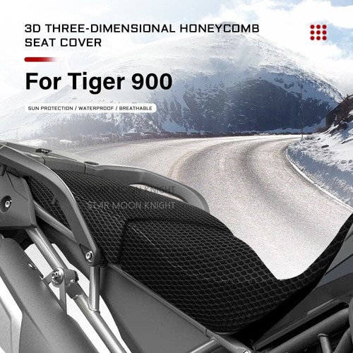 Funda De Asiento De Cojín Protector De Motor Para Tiger 900