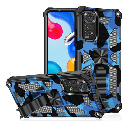 Funda Protectora Anticaída De Camuflaje Para Redmi Note 11s