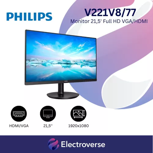 Monitor 21,5'' Philips 221V8/77 60Hz