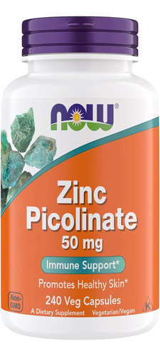 Picolinato De Zinc 50 Mg-now Supplements