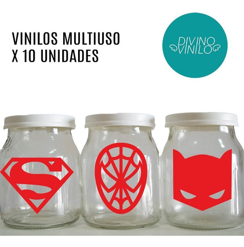 Vinilos Día Del Niño Para Frascos Pack X 10 U.