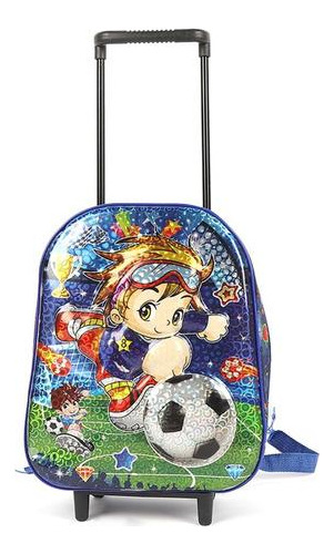 Mochila Infantil Con Rueditas Canva Misuri Super Oferta