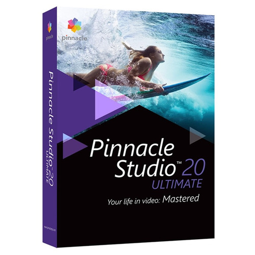 Pinnacle Studio 20 Ultimate Para Edição De Vídeo- Original -